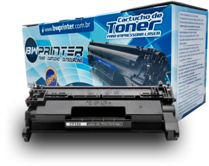 Toner Compatível com HP CF258A 58A | M428FDW M404DW M428DW M404N | SEM CHIP  | 3K - BW Printer - Toners e Cartuchos