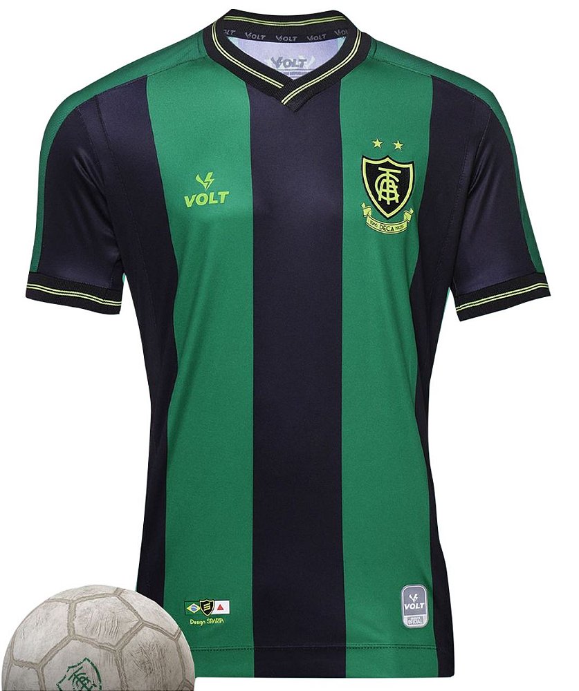 Camisa Oficial América-MG 2021 Uniforme I - Alga Sports