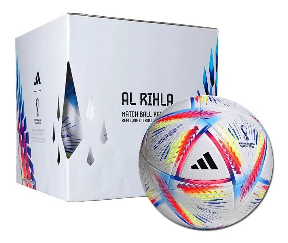 Bola Copa Do Mundo Al Rihla Com Caixa Adidas - Alga Sports