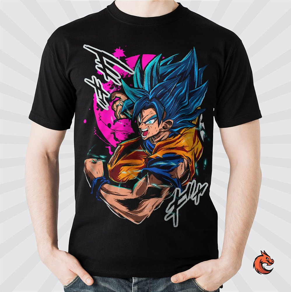 Camiseta Goku Blue - DragonnerD