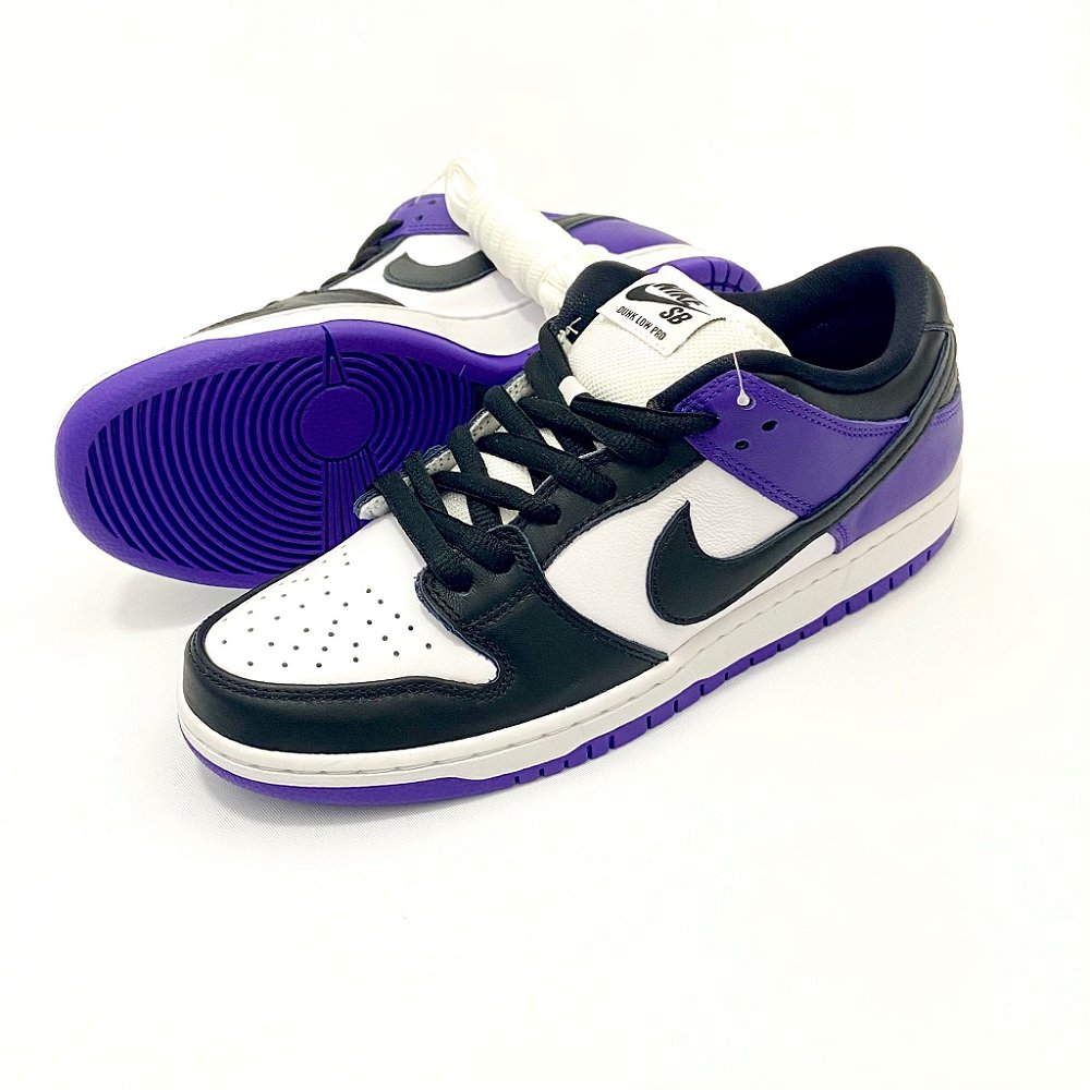 dunk low pro court purple