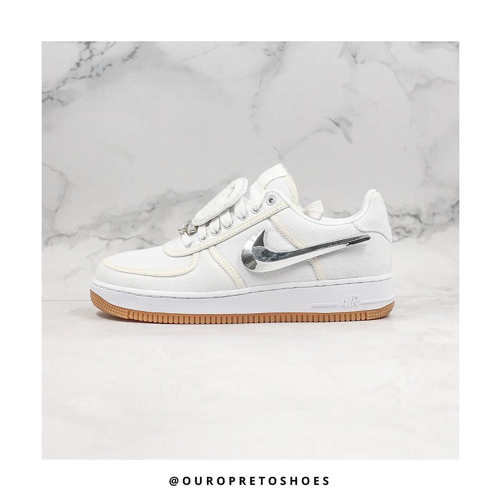 air force 1 travis scott preto