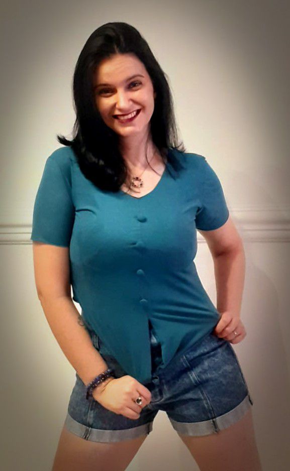 cropped suede de amarrar