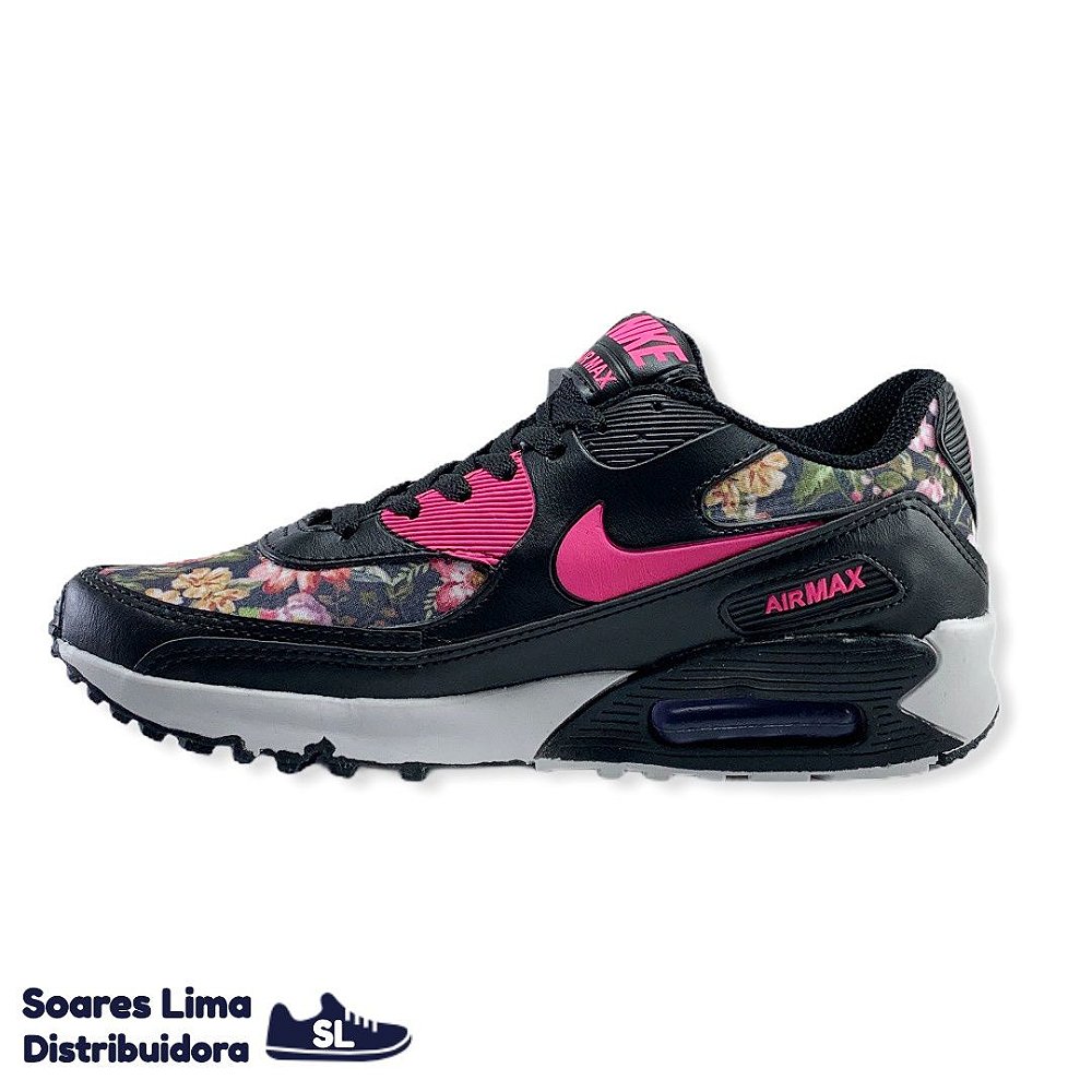 air max 90 feminino florido