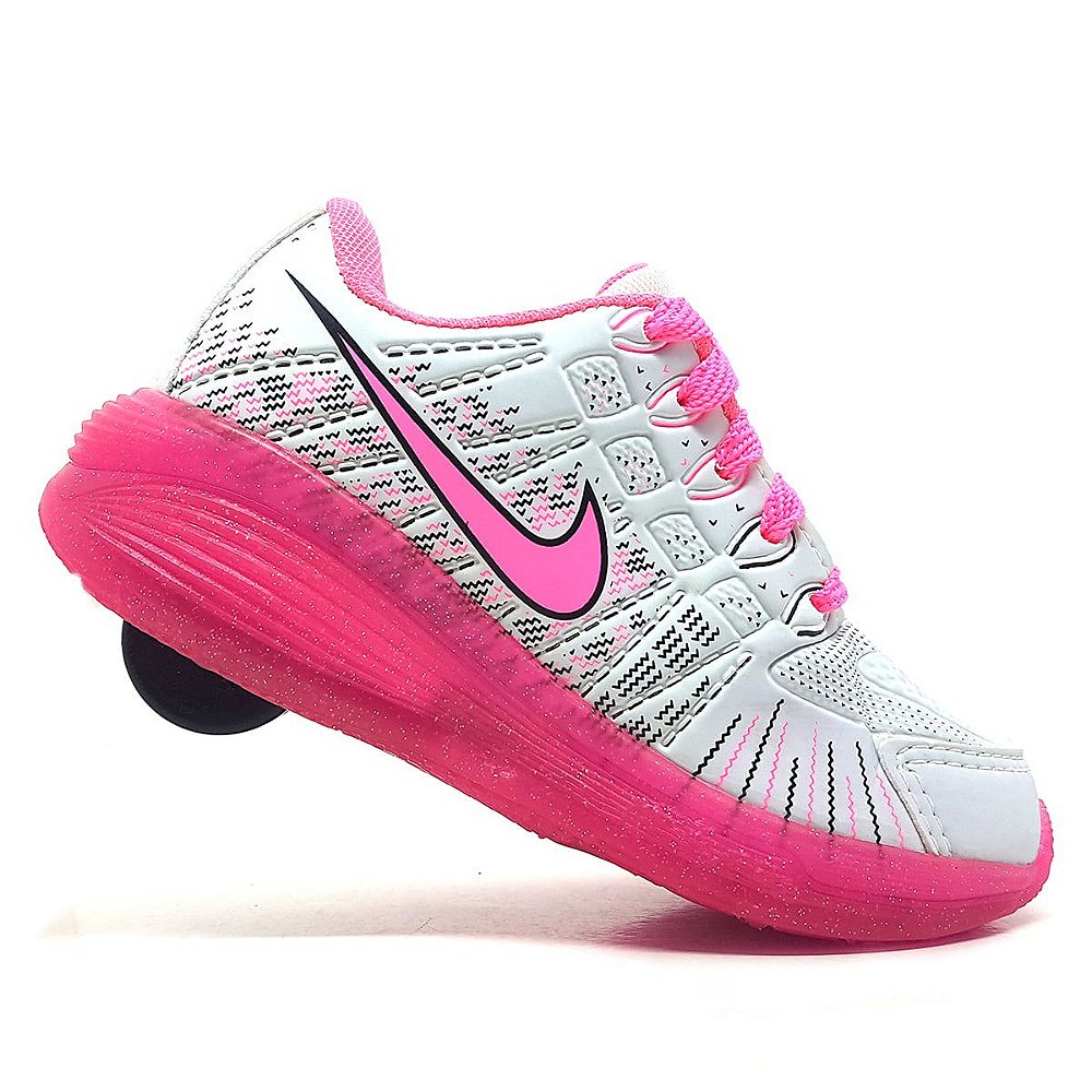 tenis com rodinha e led infantil