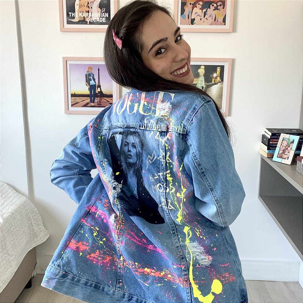 jaqueta jeans vogue