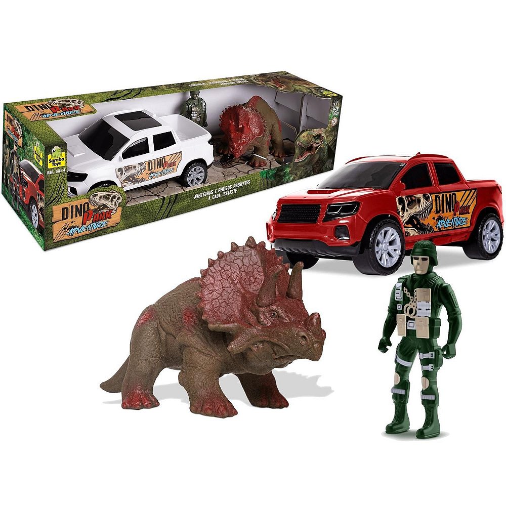 PICK UP DINO PICK ADVENTURE COM SOLDADO Brazil Color Photo
