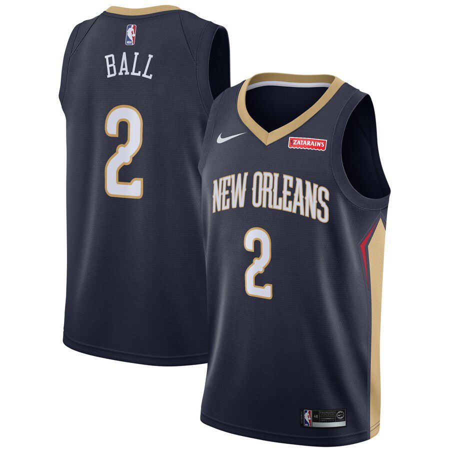 Camisas New Orleans Pelicans - 1 Zion Williamson, 2 Lonzo Ball - Dunk ...