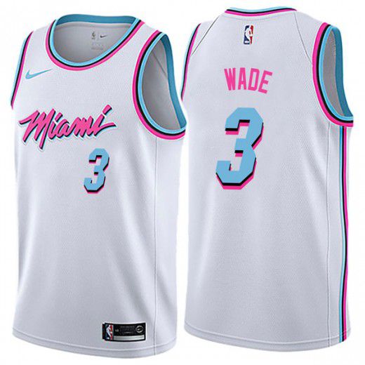 Camisas Miami Heat - City Edition / Earned Edition - 3 Wade, 22 Butler ...