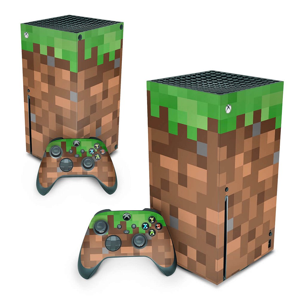 Xbox Series X Skin - Minecraft - Pop Arte Skins