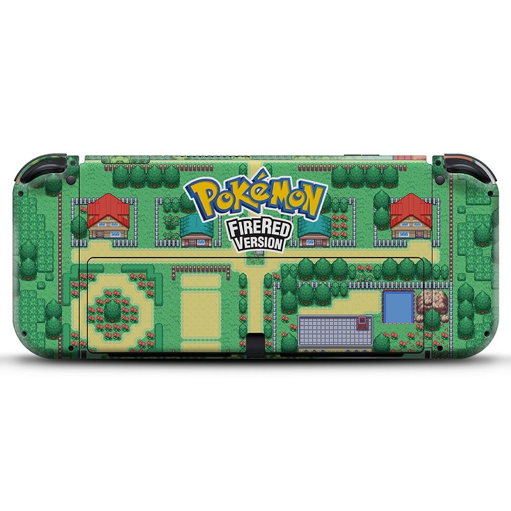Nintendo Switch Oled Skin Pokemon Firered Pop Arte Skins
