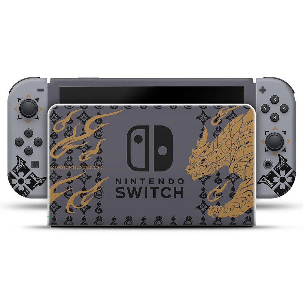 Nintendo Switch Oled Skin Monster Hunter Rise Pop Arte Skins
