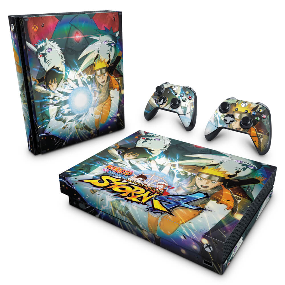 Xbox One X Skin - Naruto Shippuden: Ultimate Ninja Storm 4 - Pop Arte Skins