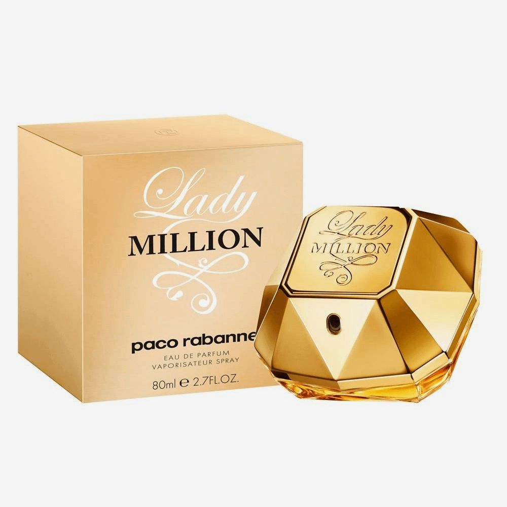 Perfume Lady Million Paco Rabanne Feminino Eau De Parfum - 80 ml - Mc