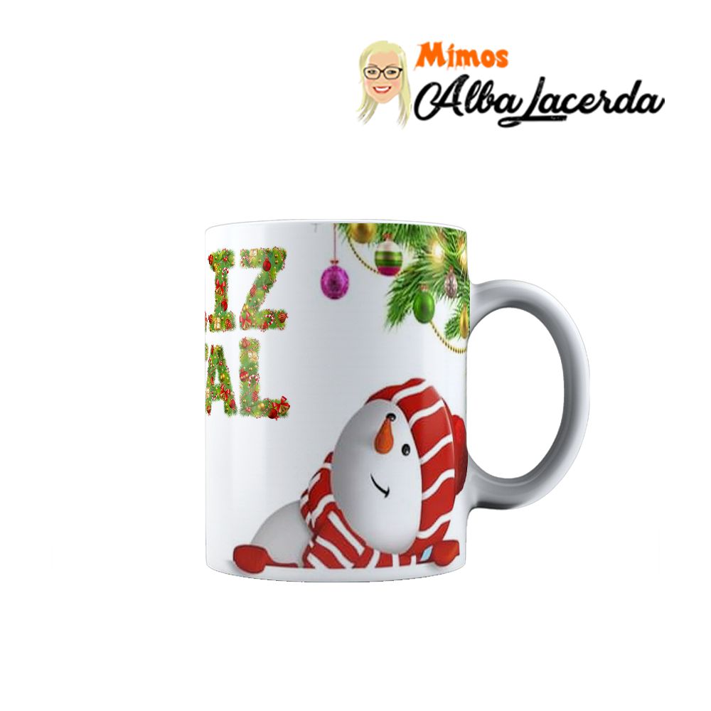 Caneca personalizada de natal - Mimos Alba Lacerda Caneca personalizada de natal - Mimos Alba Lacerda