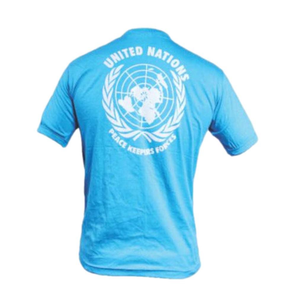 Camiseta Azul Nações Unidas - ONU | Toca Militar | Compre Online - Toca  Militar | Artigos Militares e Muito Mais
