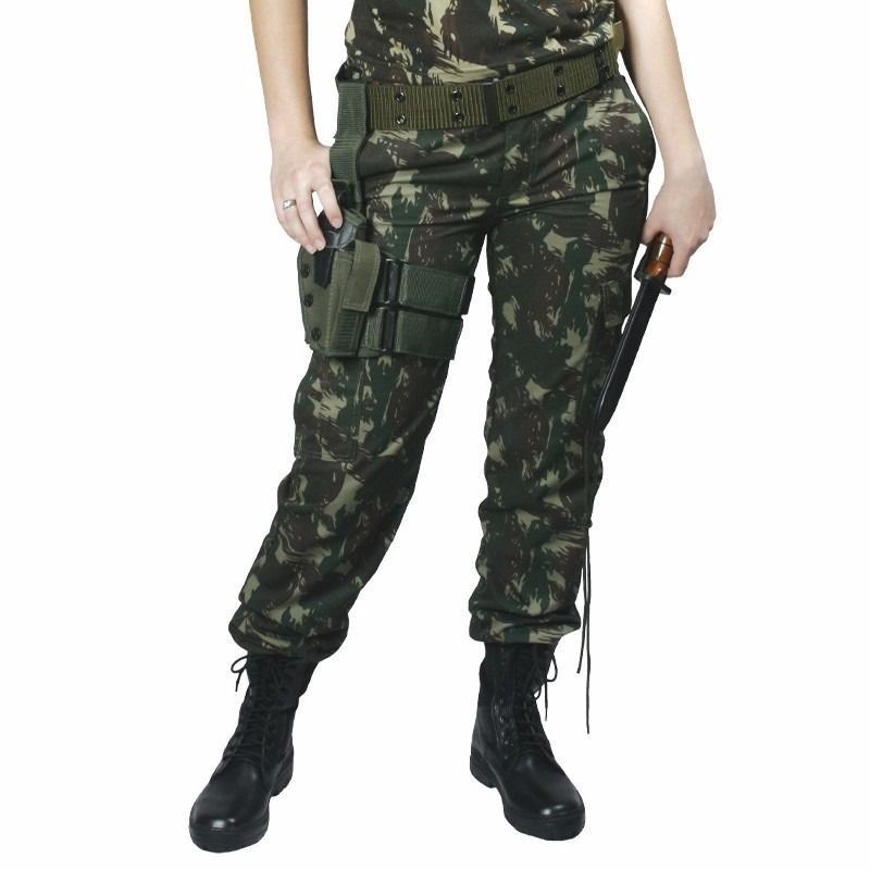 Calça Camuflada Alta Solidez (Feminina) - Toca Militar | Artigos Militares  e Muito Mais