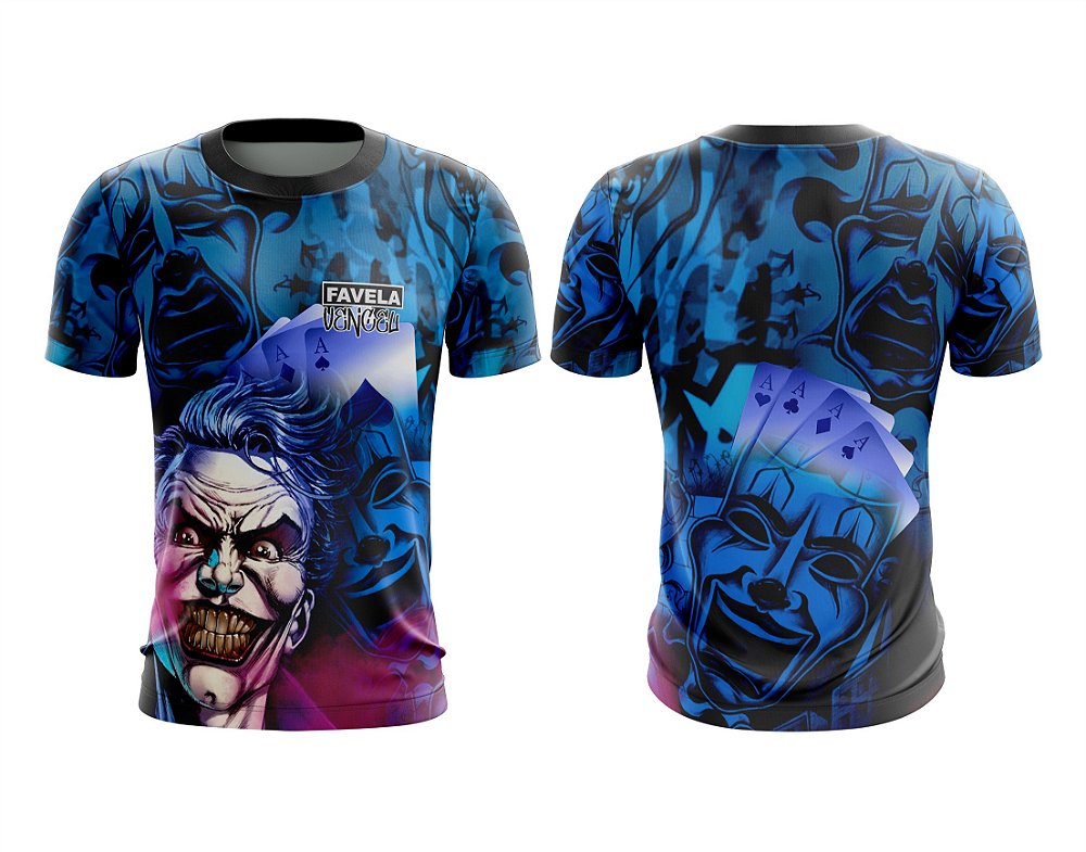 Camisa Mandrake Quebrada Favela Joker Coringa Estilo E Conforto FERRACIN Loja