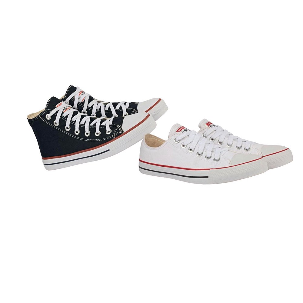 tênis converse all star cano alto preto