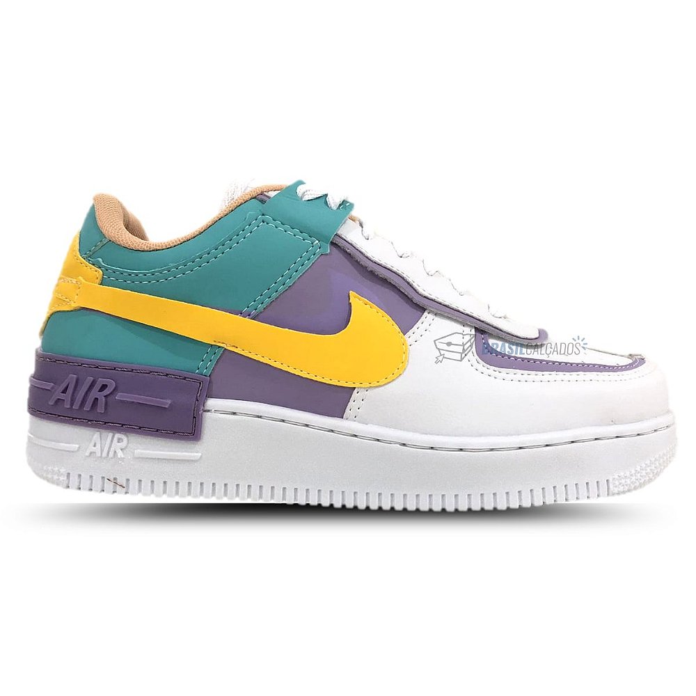 nike air force 1 amarelo