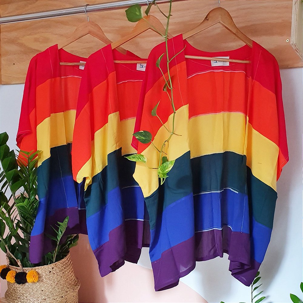 kimono arco iris