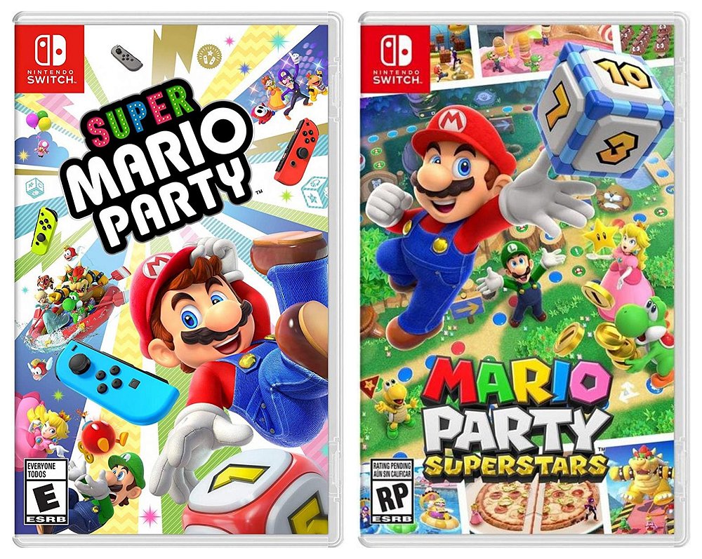 Super Mario Party OU Mario Party Superstars - Aluguel Nintendo Switch