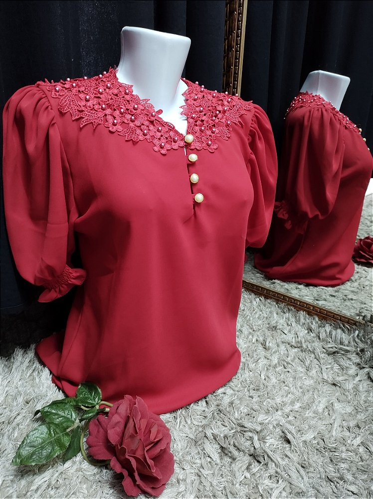 blusas romanticas e delicadas comprar