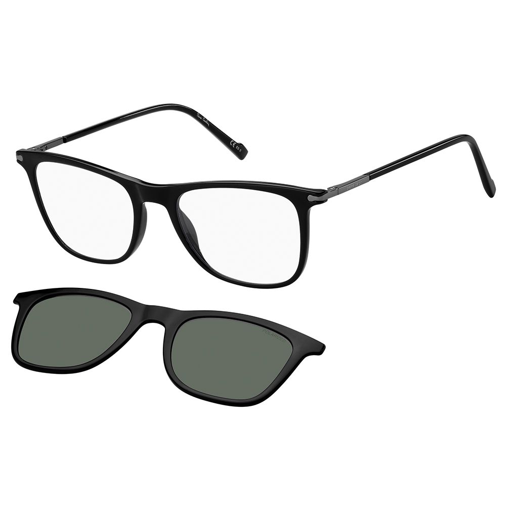 Óculos de Grau - Armação para Óculos Pierre Cardin P.C. 6226/CS 807 52M9 /  52 - Preto - Clip-On - Compre Óculos - a maior loja de óculos do Brasil!