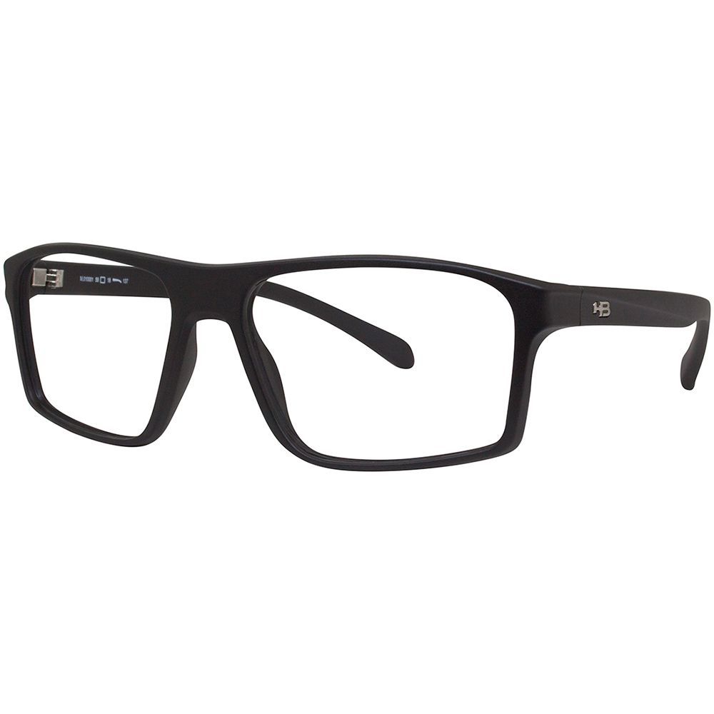 Armação de Óculos HB 0001/54 Preto Fosco - Compre Óculos - a maior loja de  óculos do Brasil!