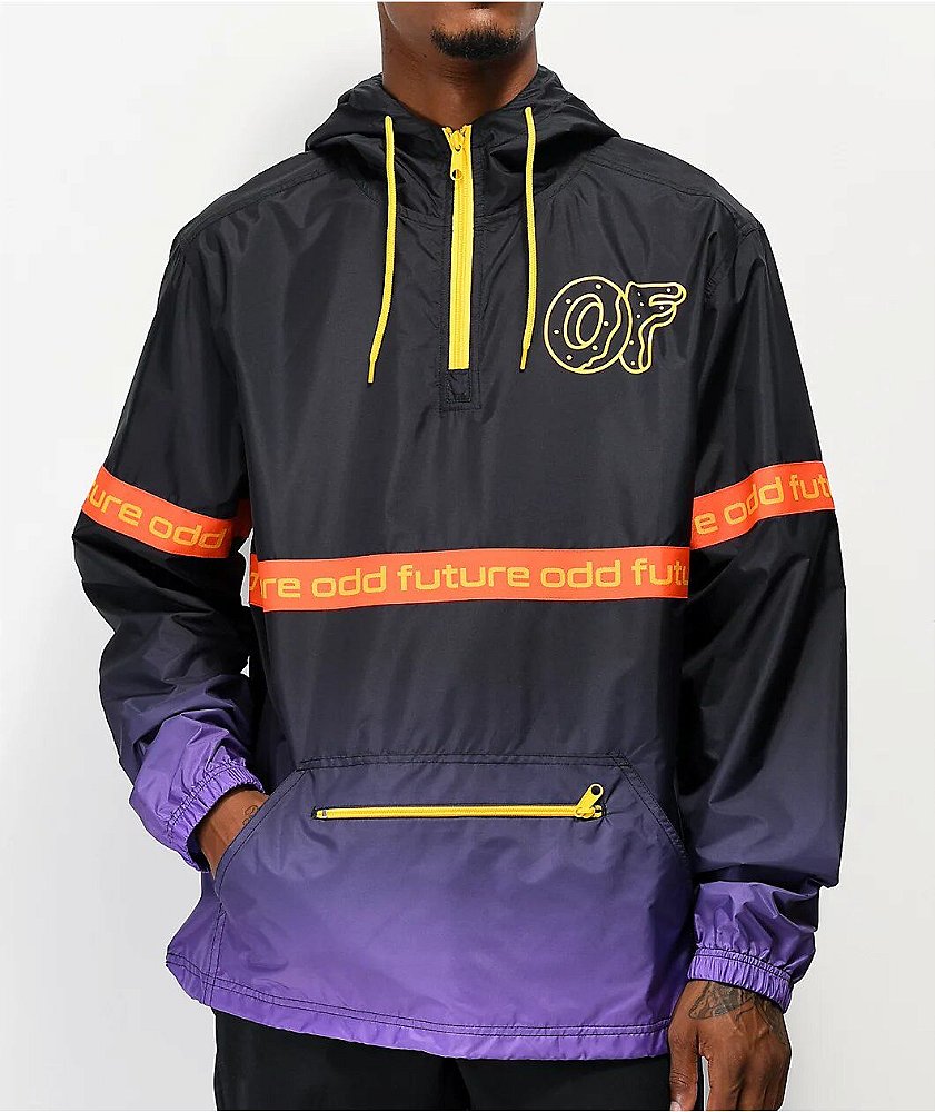 Odd Future Ombre Black \u0026 Purple Anorak 