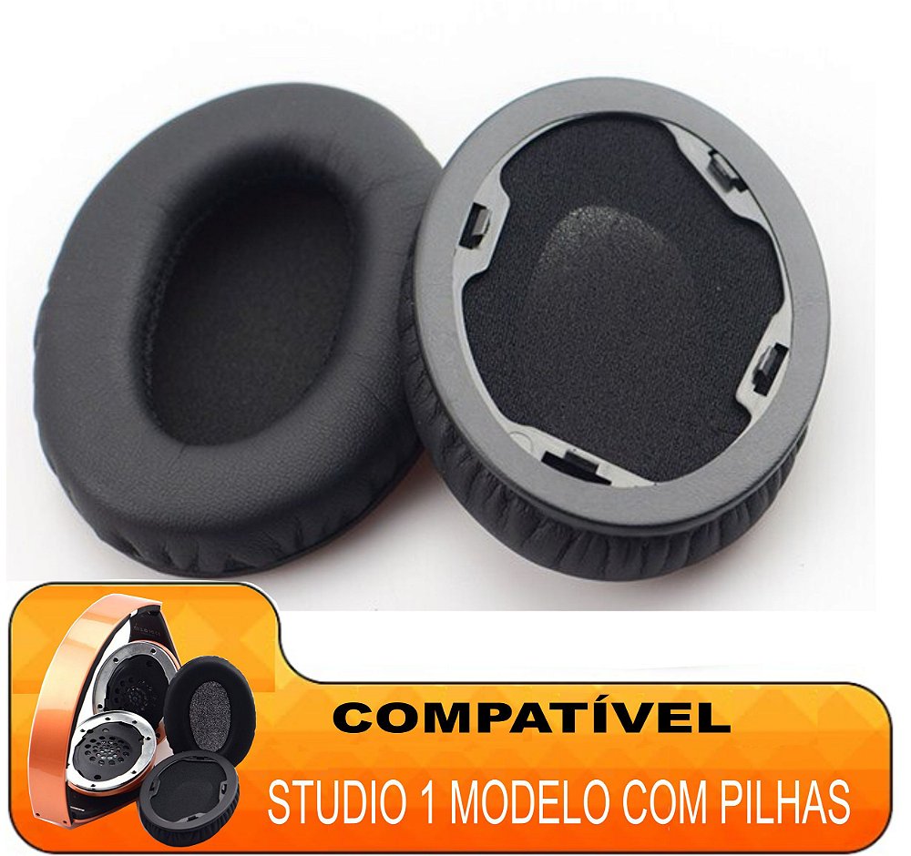 1 Par De Almofadas De Proteína De Couro, Almofadas De Espuma De  Entretenimento Portátil Fone De Ouvido Suprimentos Para Beats Solo Pro Fones  De Ouvido comprar | Portátil De áudio E Vídeo \u003c