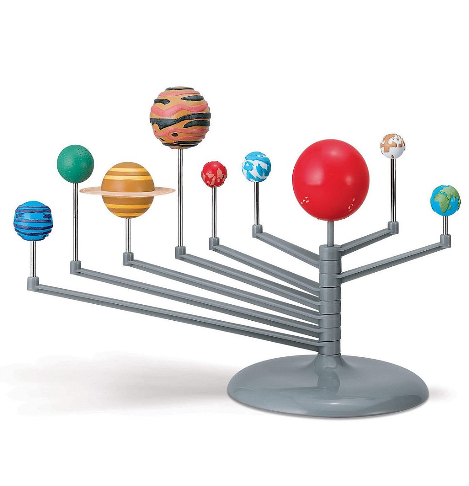 4M Sistema Solar Planetarium 3D – Kit De Manualidad Para Pintar Y Montar El Sistema Solar, Juguete Educativo Para Niños De 3 A 8 Años