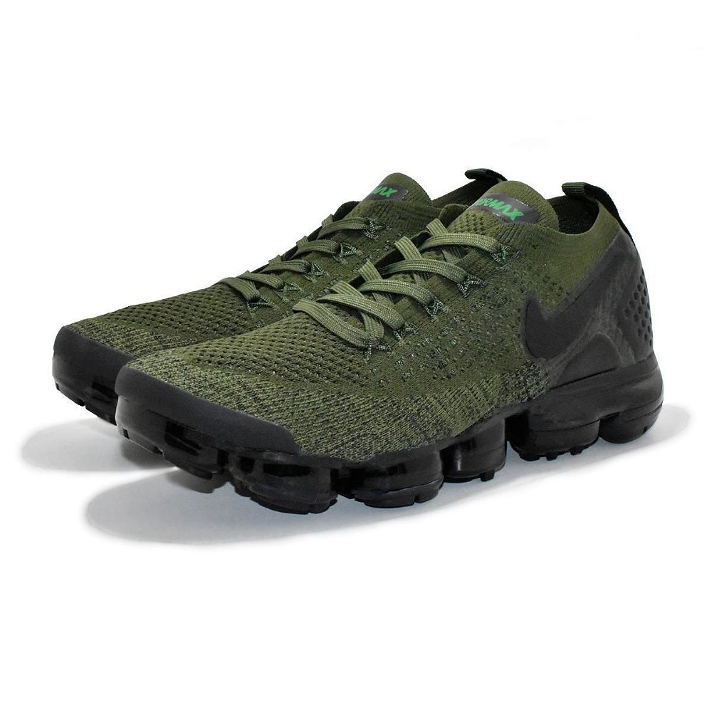 vapormax preto com verde