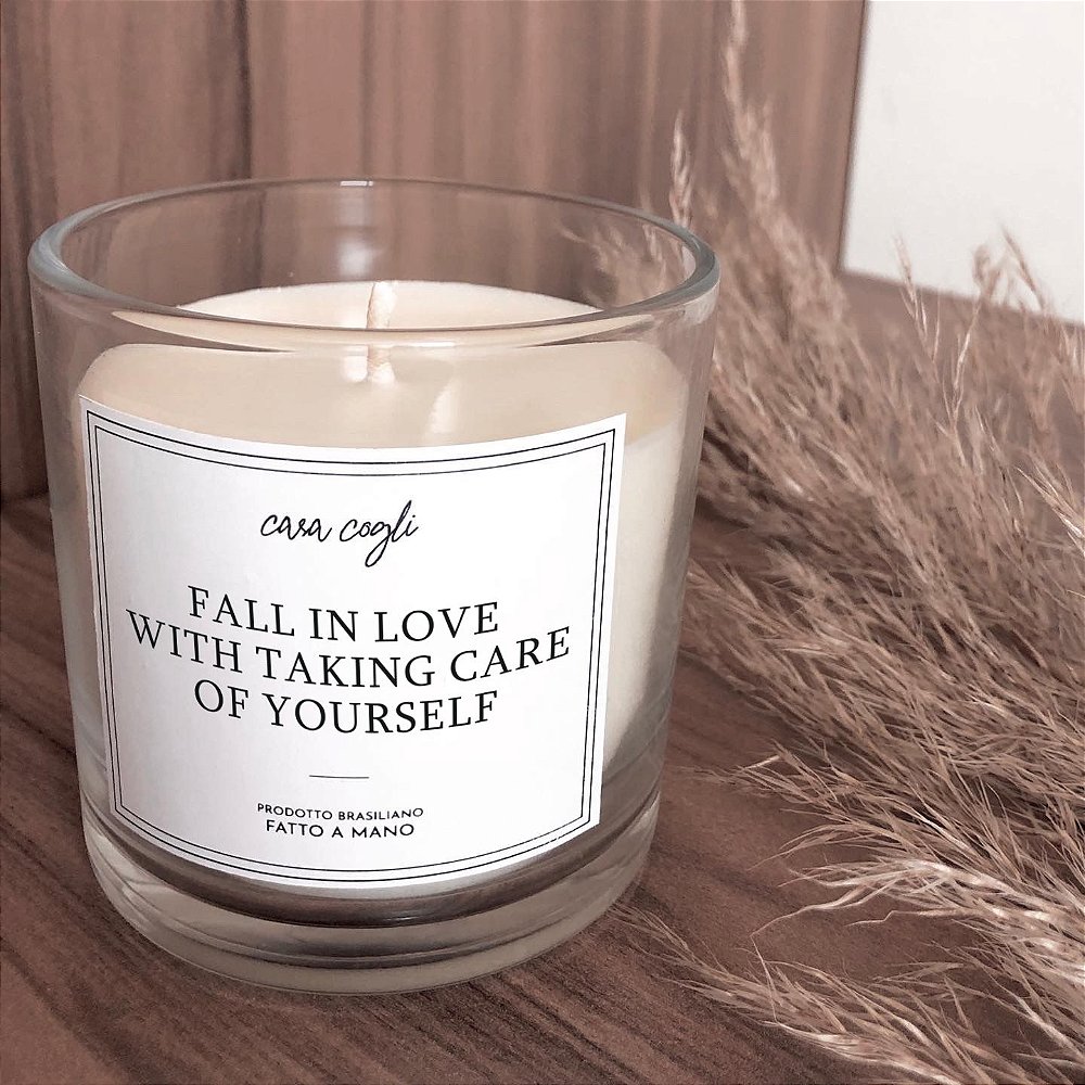 Vela Perfumada Fall In Love With Taking Care Of Yourself Casa Cogli