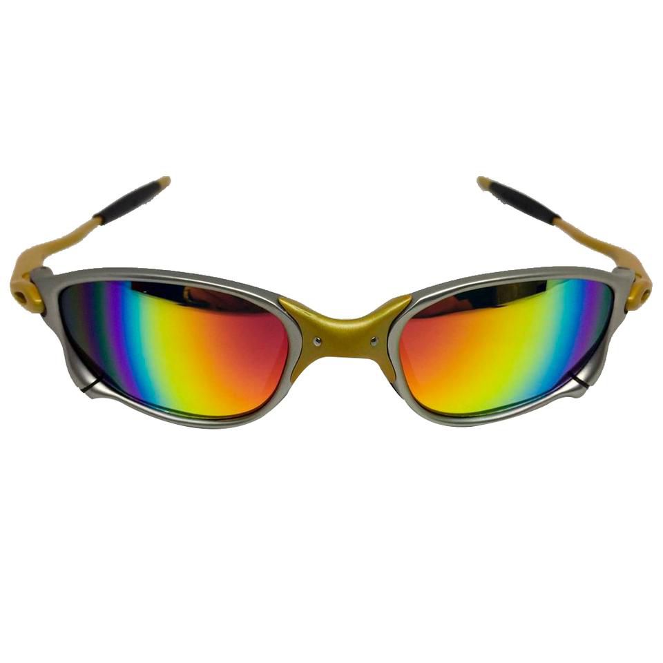 Óculos de Sol Oakley Juliet (Prata Lente Azul) DOUB