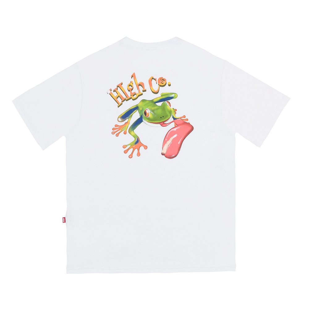 Camiseta High Tee Frog Sunny - Branca - Compacto - A Primeira Sneaker Shop  da Amazônia