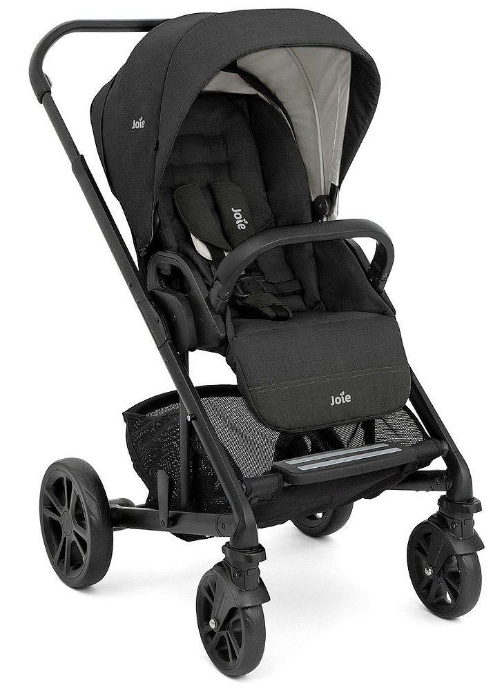 Carrinho de Bebê Chrome Shale Preto - Joie - Baby Buys Brasil