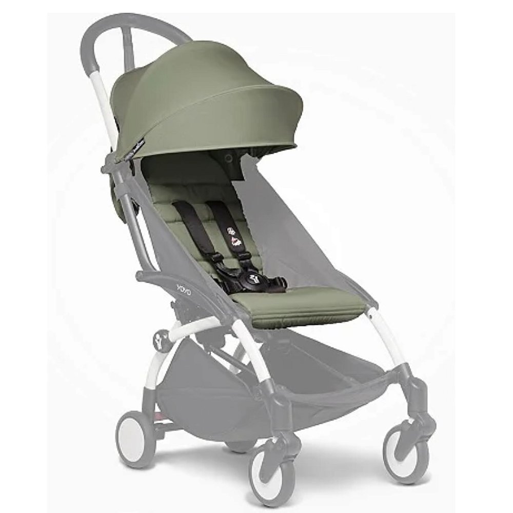 Pack 6+ Assento e Capota Yoyo Cor Olive Colour Pack - BABYZEN