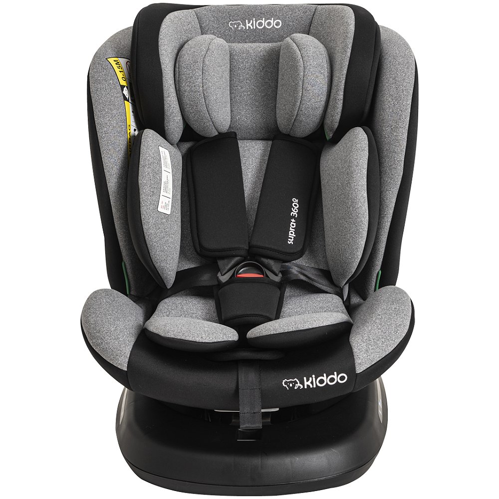Cadeirinha Supra+ 360º Melange Grafite - Kiddo - Baby Buys Brasil