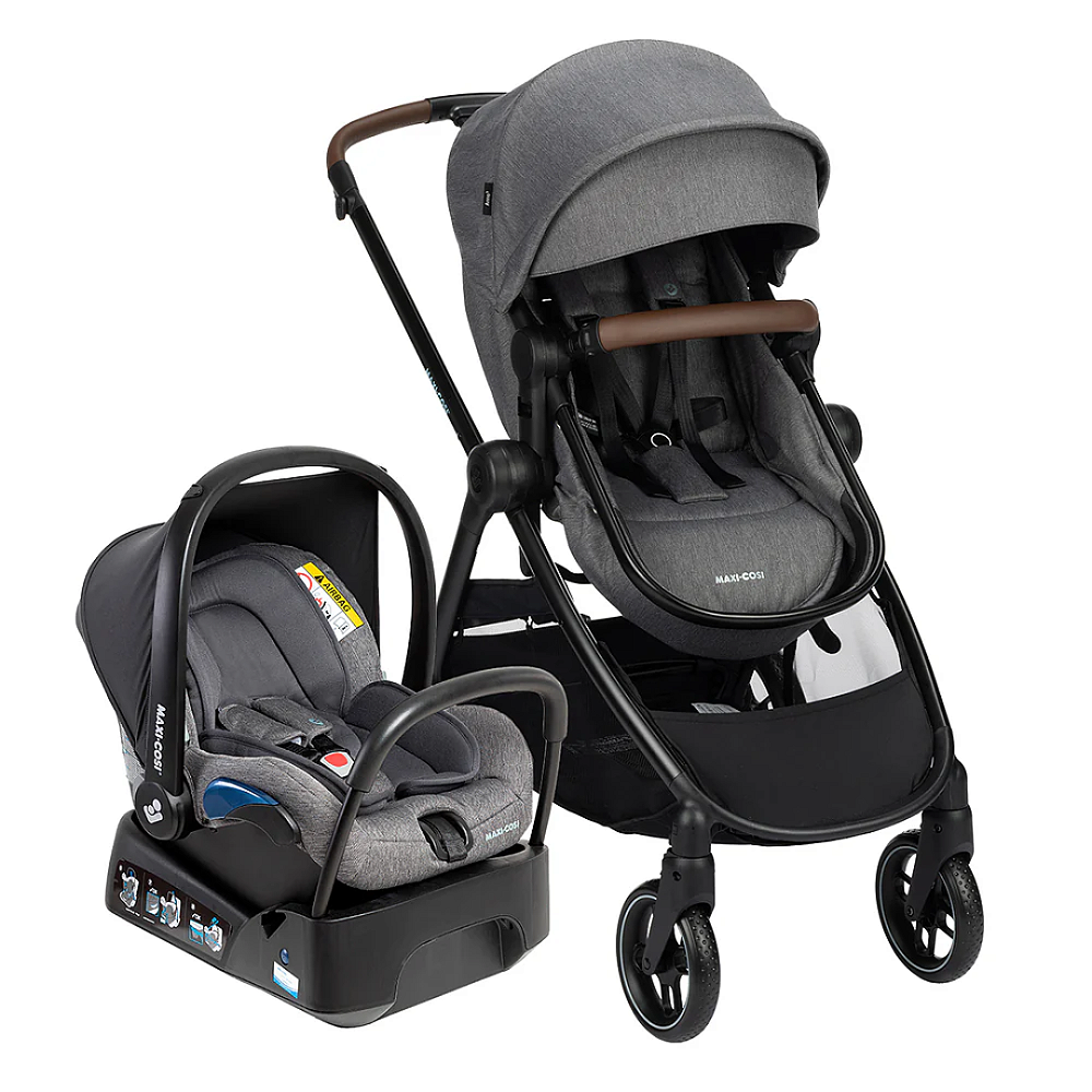 Carrinho Travel System Anna³ TRIO Select Grey - Maxi-Cosi - Baby
