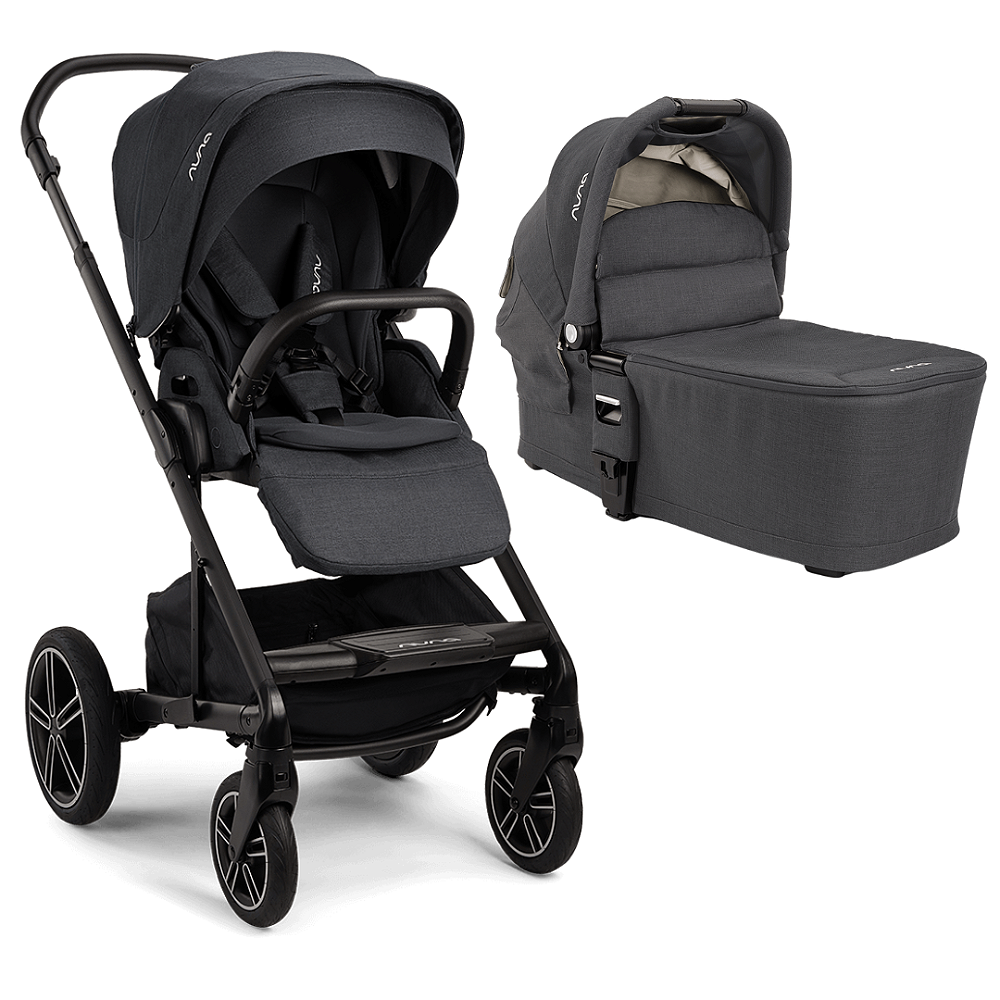 LANÇAMENTO Combo Carrinho Nuna Mixx Next Mescla Ocean + Moisés