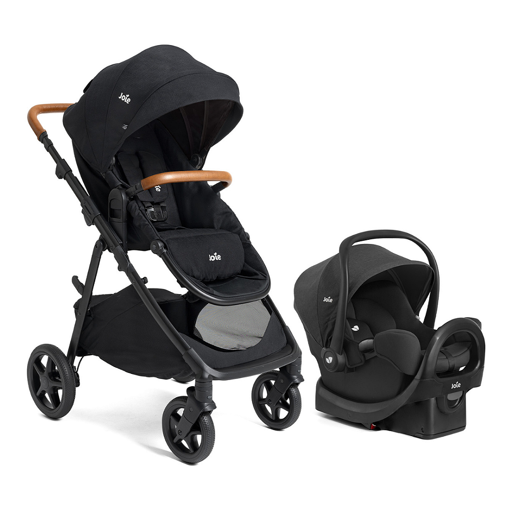 Joie(ジョイー)
3輪ベビーカーLiteTrax（ライトトラックス） (ミッドナイト) Carrinho de bebê Ginger Travel System (Preto Shale) - Joie - Baby