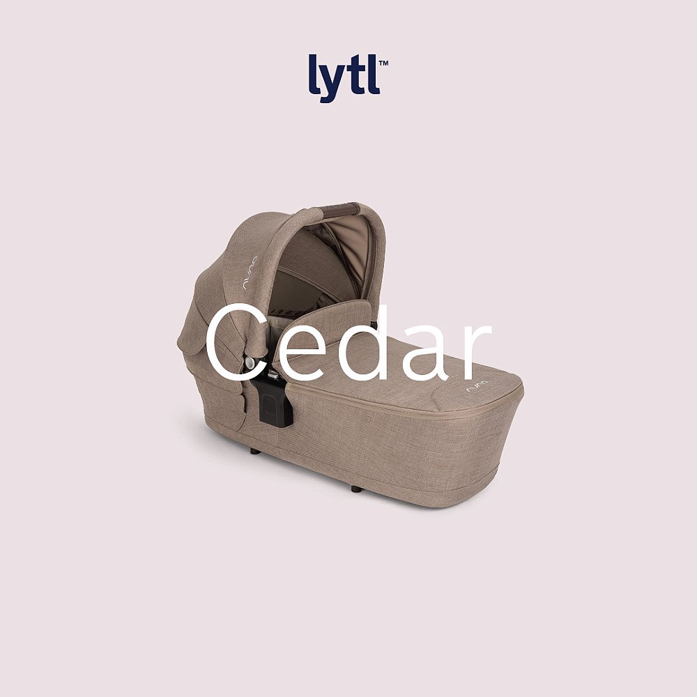 Moisés LYTL para TRVL LX Bege Cedar - Nuna - Baby Buys Brasil