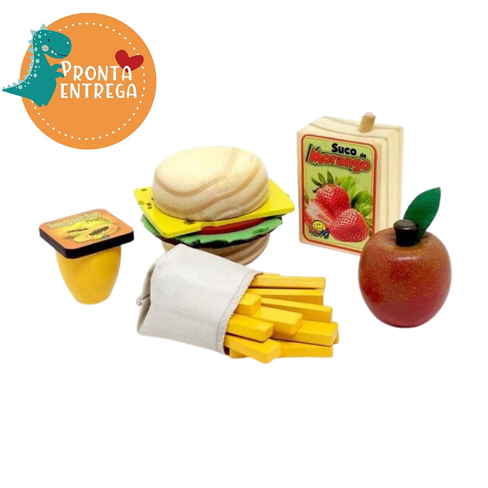 Kit Frutas de Brinquedo Comidinha Infantil Faca Tábua 27 Pçs