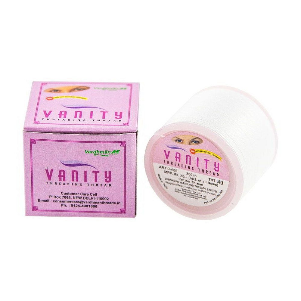 Linha De Algodão Vanity Para Depilação Facial 300m Loja De Cosméticos Online Produtos 0483