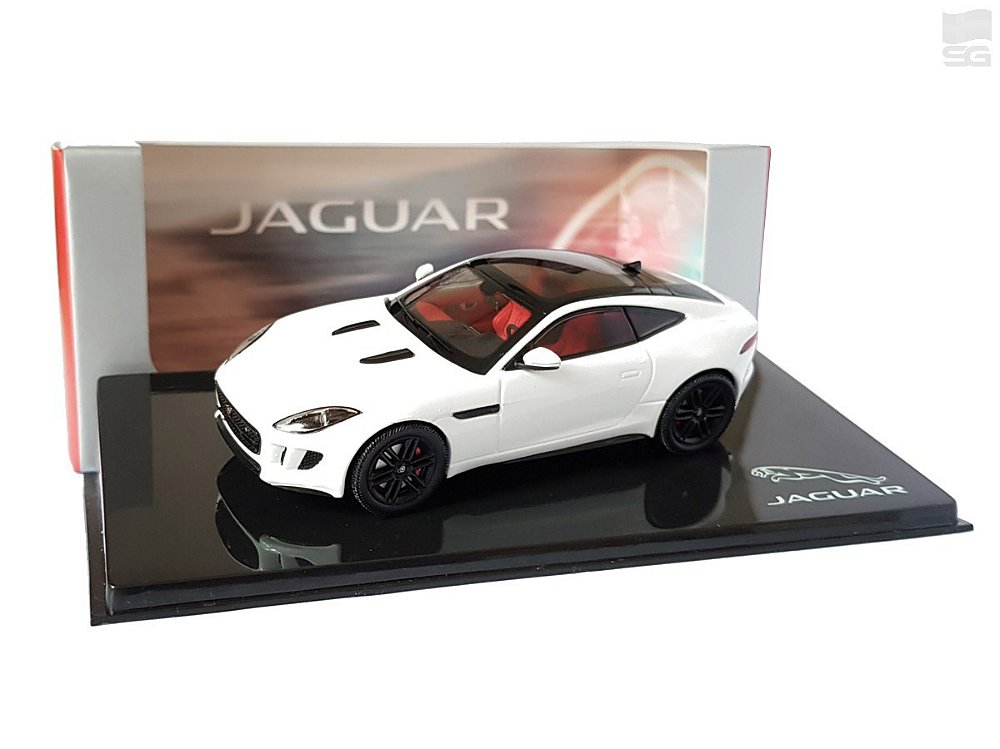 Miniatura Jaguar F-TYPE Coupé 2014 1:43 Jaguar Dealer Edition / IXO - SG  SWEDEN Para os apaixonados pela Volvo!