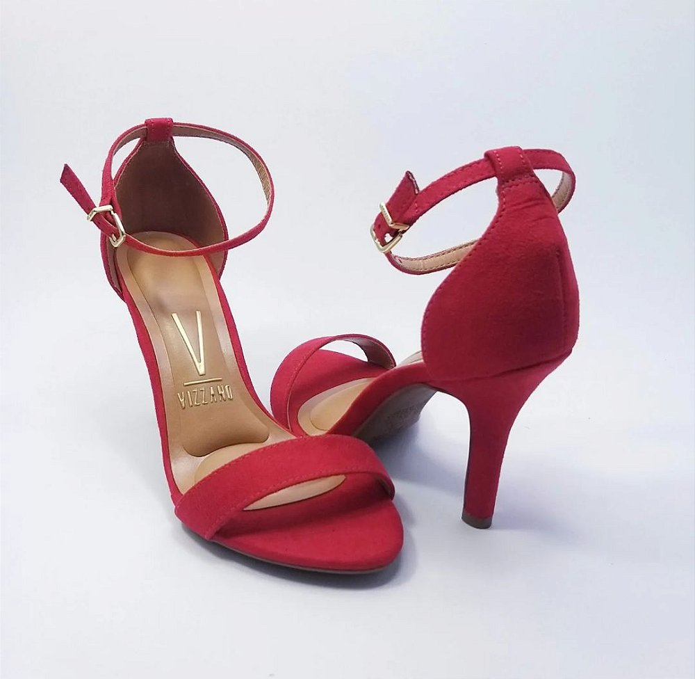 vizzano sandalia vermelha