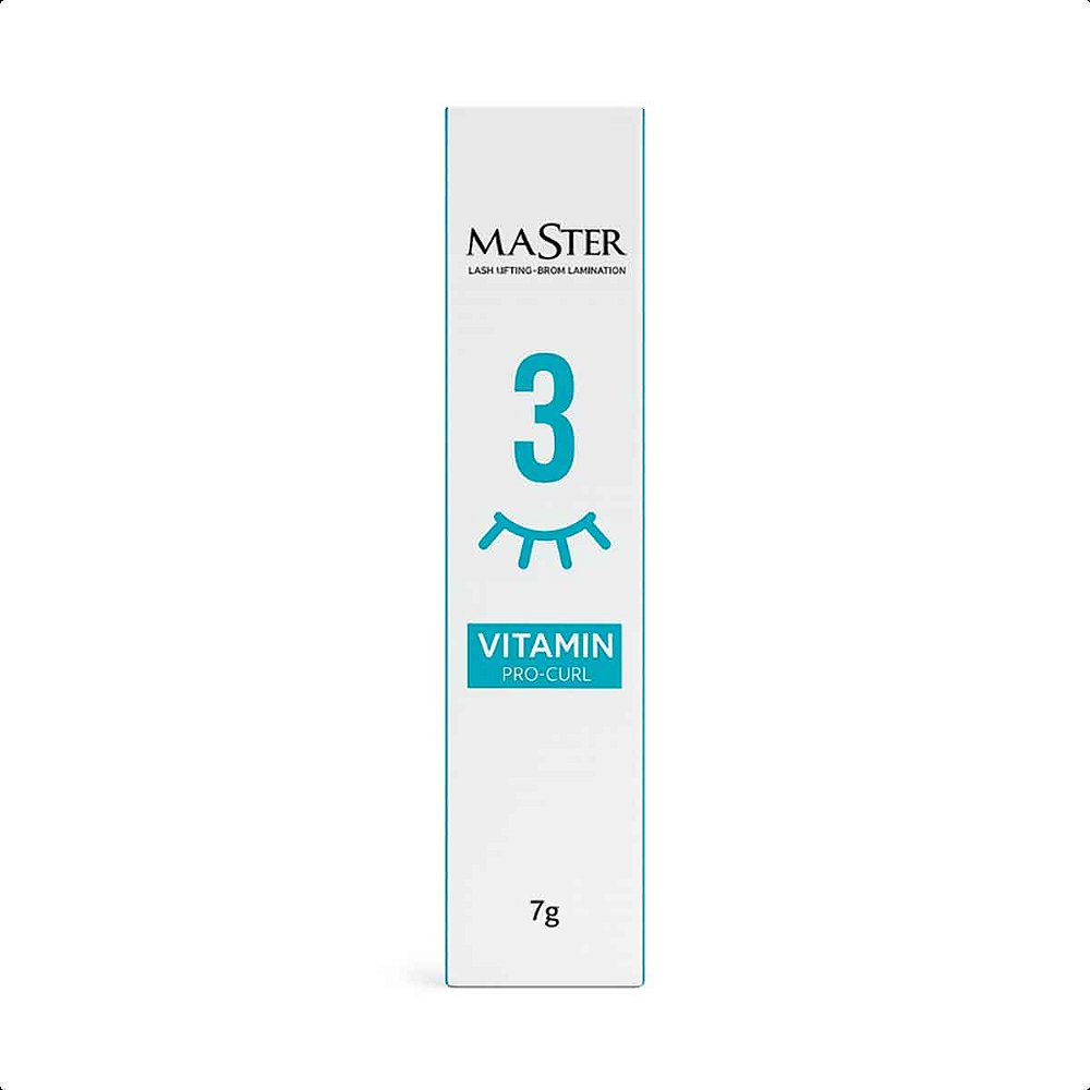 Passo 3 Vitamin Pro-Curl Master Lash Lifting Brow Lamination 7g