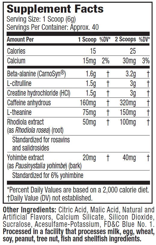 PRÉ-TREINO C4 ORIGINAL 380 GRAMAS (60 DOSES) - CELLUCOR - C&B NUTRITION