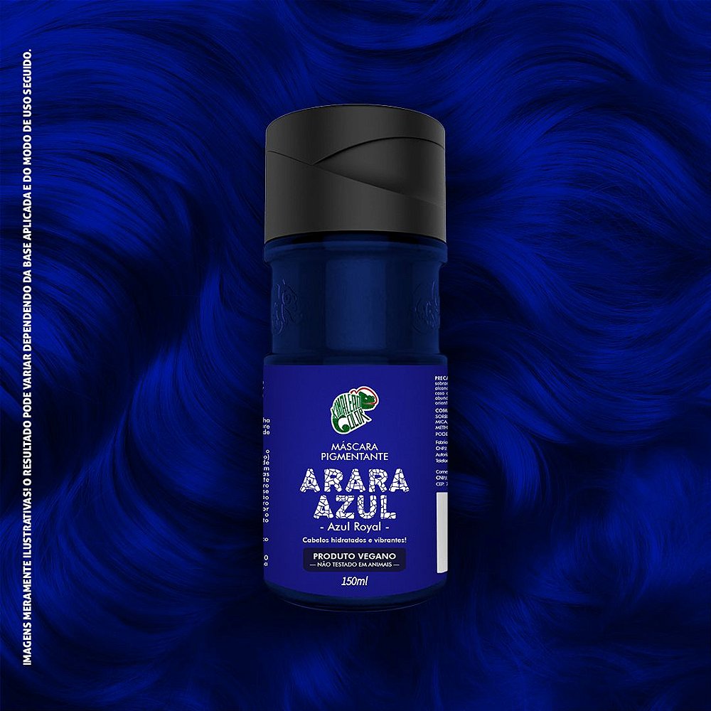 Kamaleão Color Máscara Pigmentante Arara Azul (Azul Royal